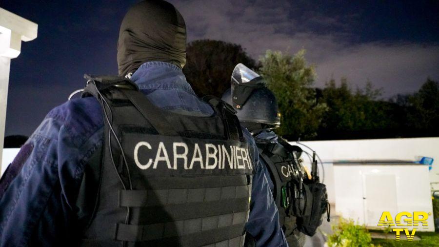 Carabinieri operazione antidroga ad Ostia