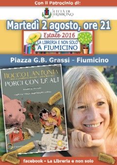 Fiumicino, serata con Lidia Ravera Fiumicino, serata con Lidia Ravera