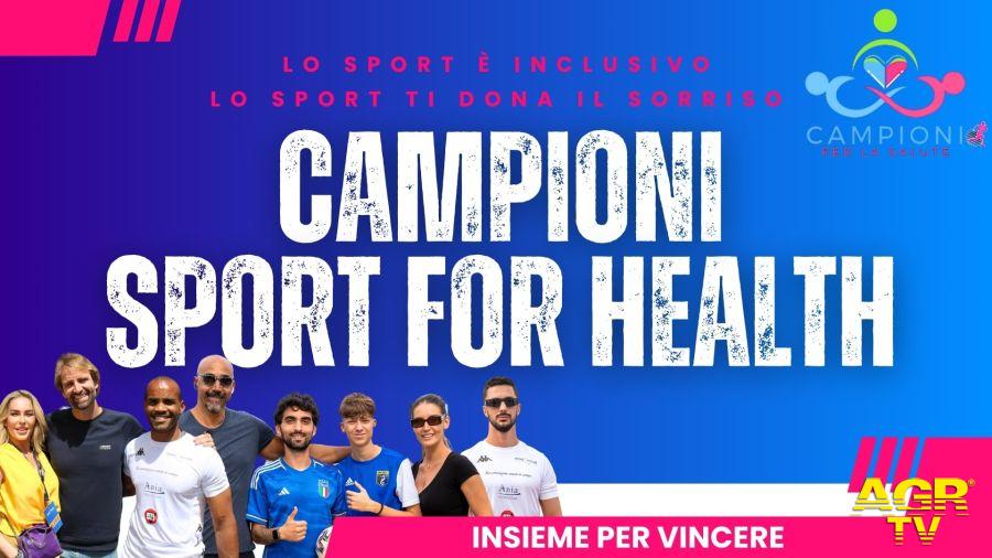 Campioni sport for health locandina