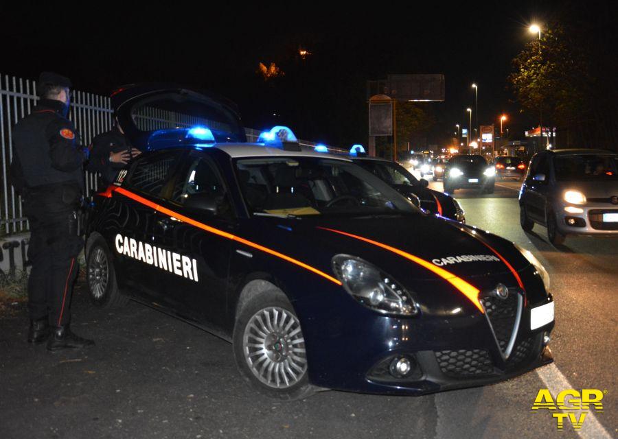 Carabinieri Casilina controlli periferia est