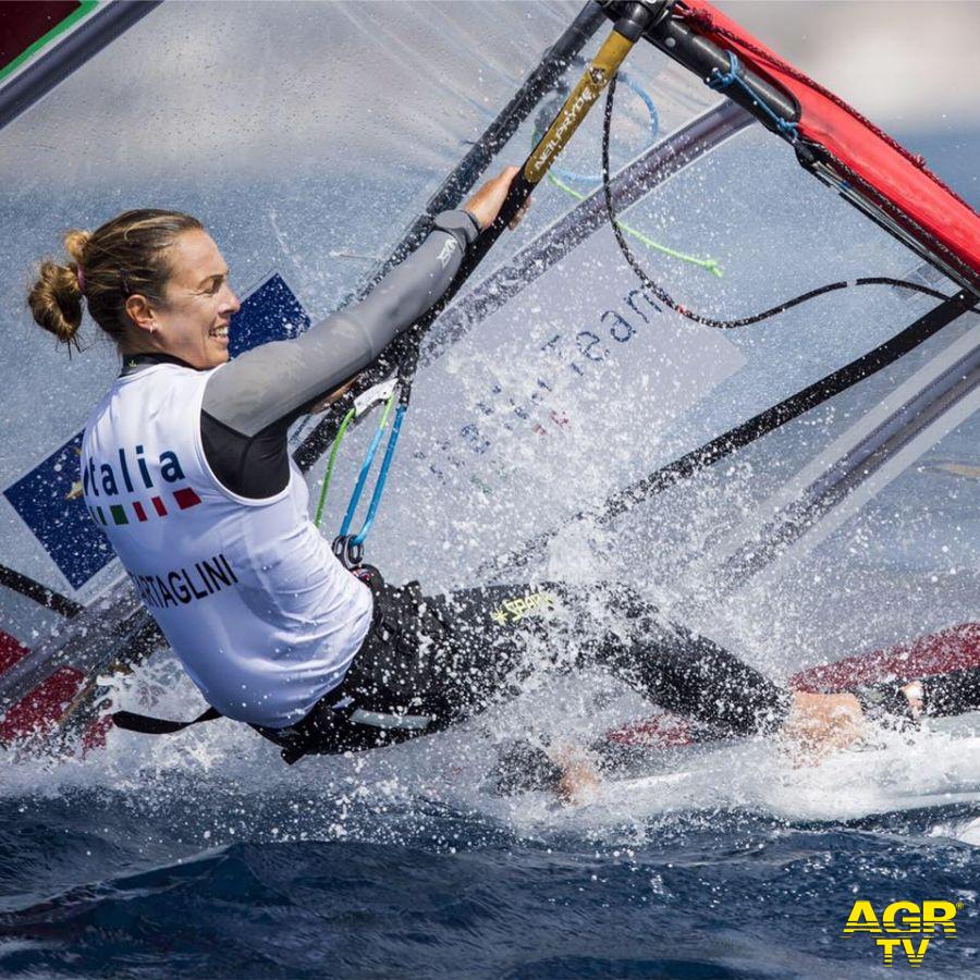 Windsurf, la lidensa Flavia Tartaglini sogna l'oro