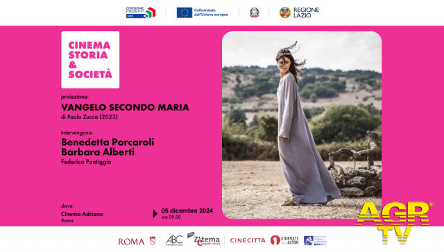 Cinema storia e società  presenta film Vangelo secondo Maria locandina evento