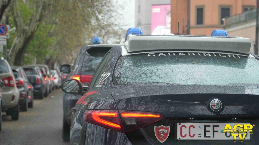 Carabinieri controlli nel centro storico