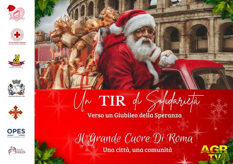 Natale Salvamamme con il Tir il Grande Cuore di Roma locandina