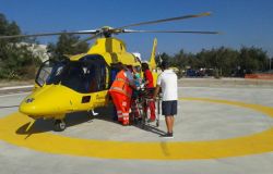 Eliambulanza, salvato un ciclista a Fregene
