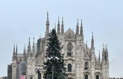 Il Panettone stand dinanzi Duomo di Milano ph credit Luinetti Domenico