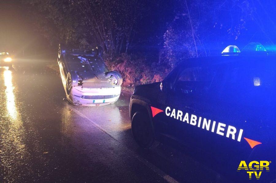 Carabinieri Colleferro intervenuti a soccorso della donna