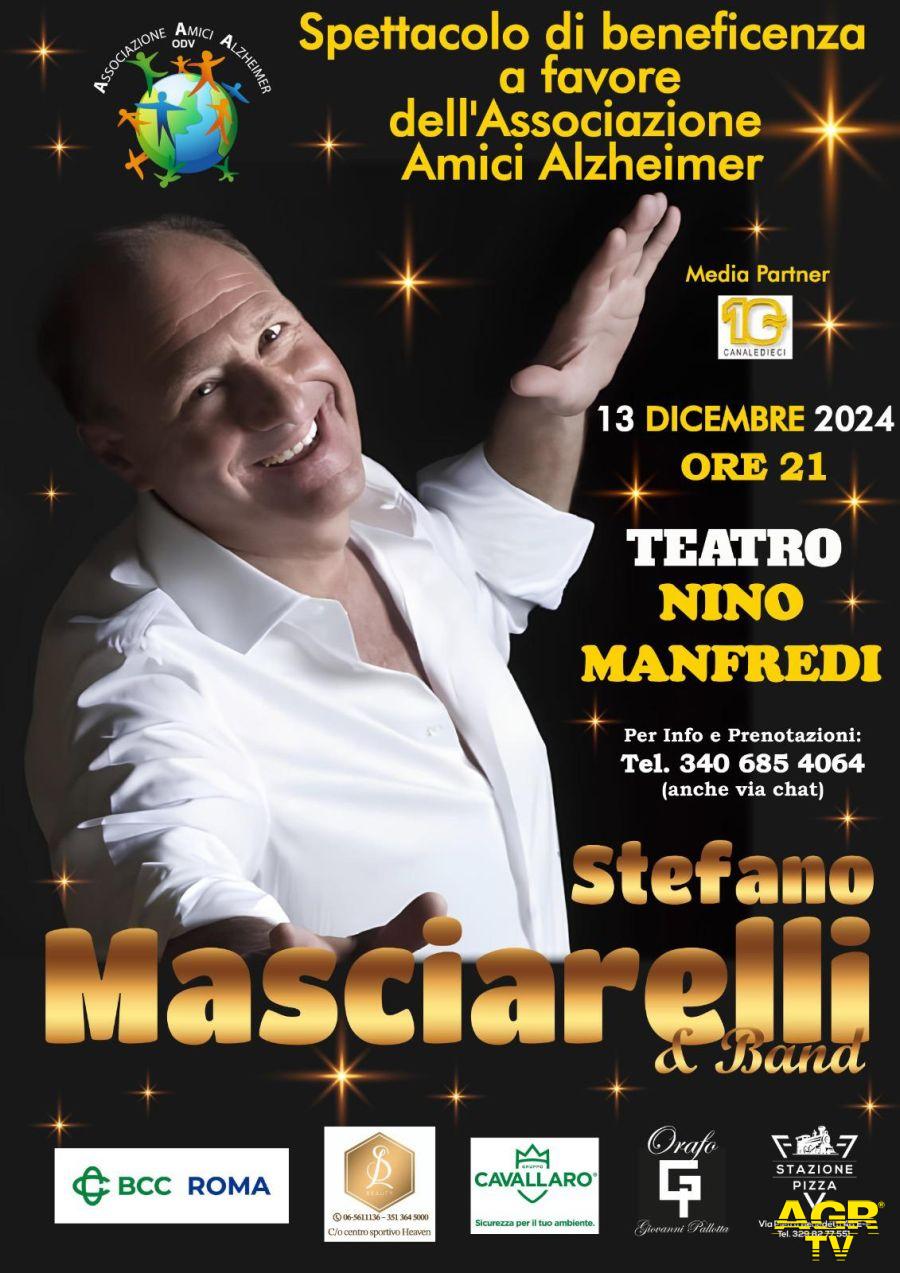 Natale di solidarietá con Stefano Masciarelli al Teatro Manfredi