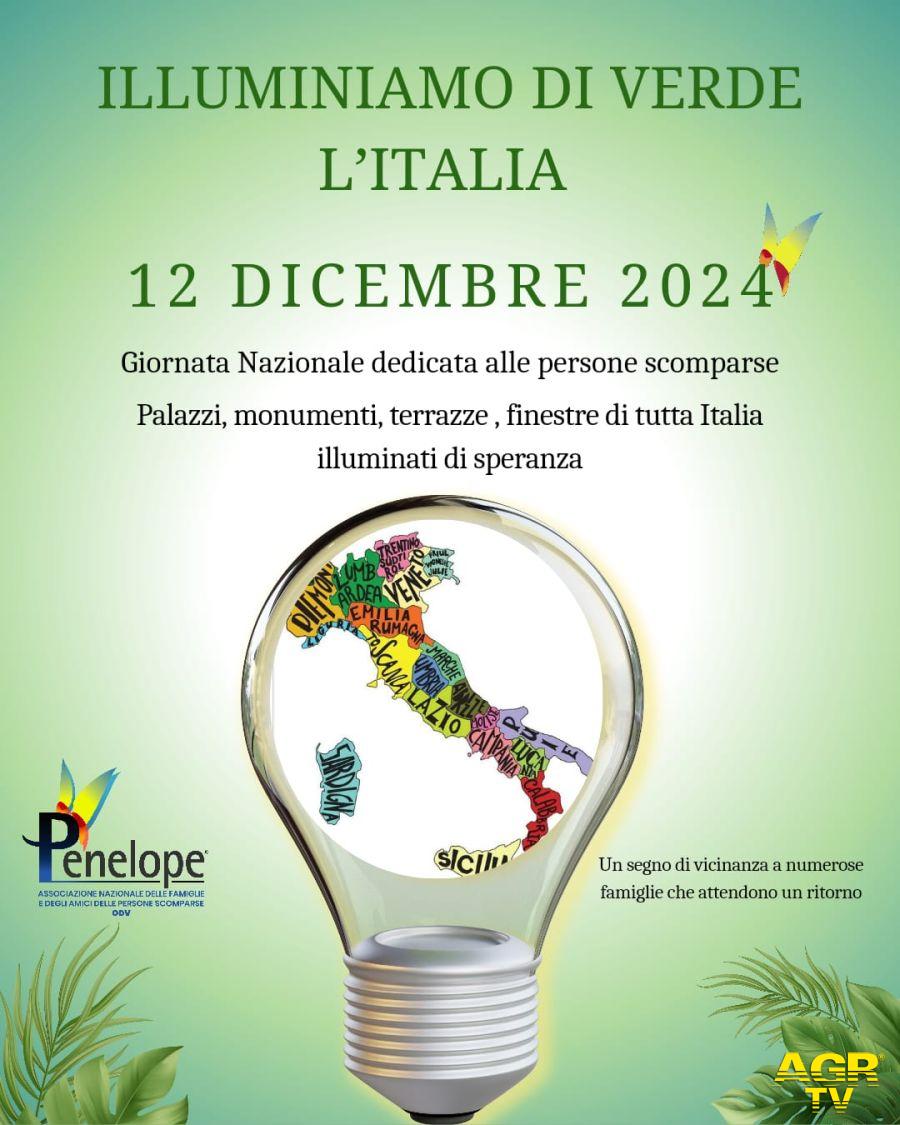 12 DICEMBRE 2024 Giornata Nazionale dedicata alle persone scomparse