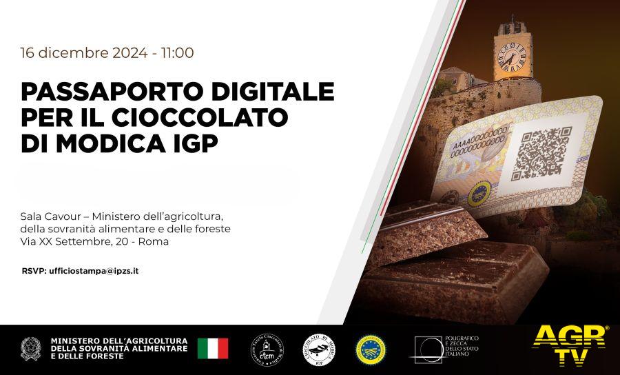 Presentazione del Passaporto Digitale per il Cioccolato di Modica IGP