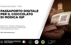 Presentazione del Passaporto Digitale per il Cioccolato di Modica IGP con il Ministro Lollobrigida