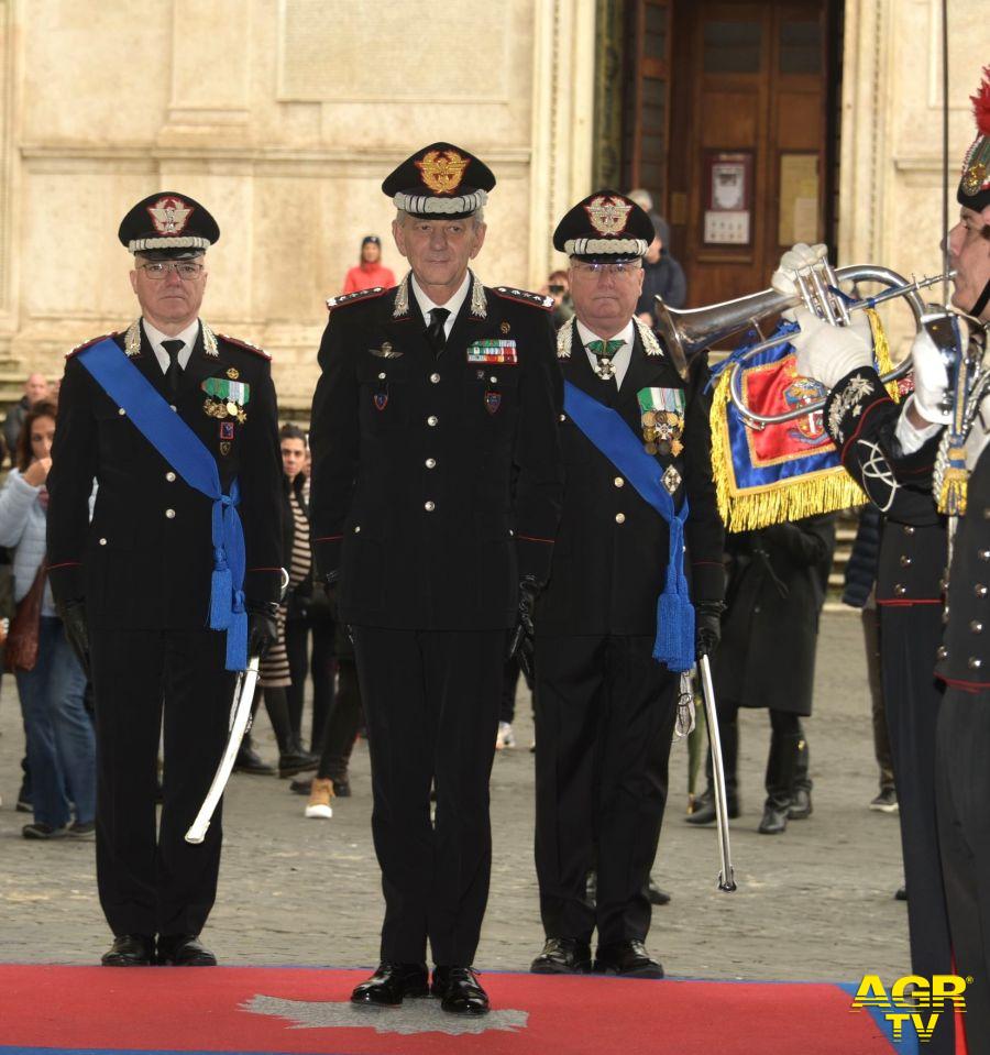 Carabinieri Lazio, cambio al vertice, il Generale Taurelli lascia il comando al Generale Cantoni