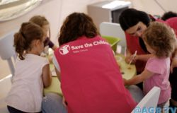 Save the Children, avviato ad Amatrice il primo Spazio a Misura di Bambino