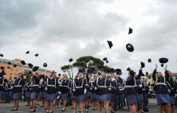 Nettuno, il Giuramento del XVII Corso dei vice-ispettori della Polizia di Stato