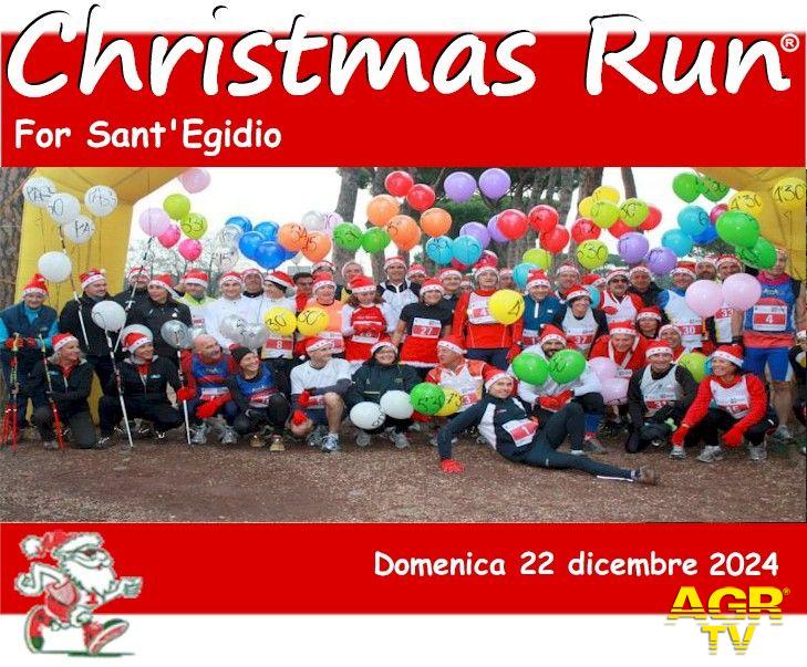 Christmas Run for Sant'Egidio locandina evento