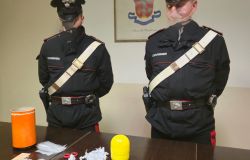 Roma Colleferro, controlli antidroga, arrestato un uomo che deteneva 45 gr. di cocaina in garage