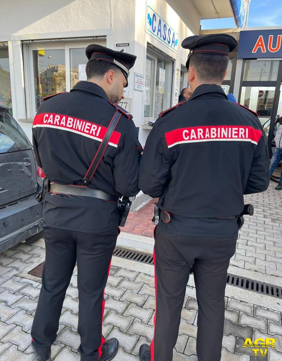 Carabinieri controlli autolavaggi