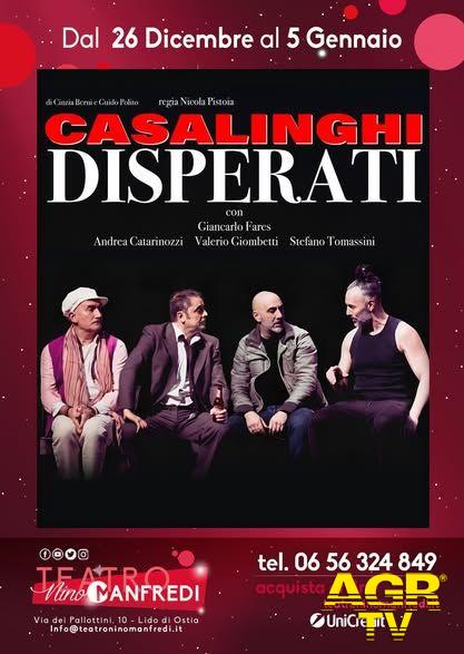 Casalinghi dispertati al teatro Manfredi locandina evento