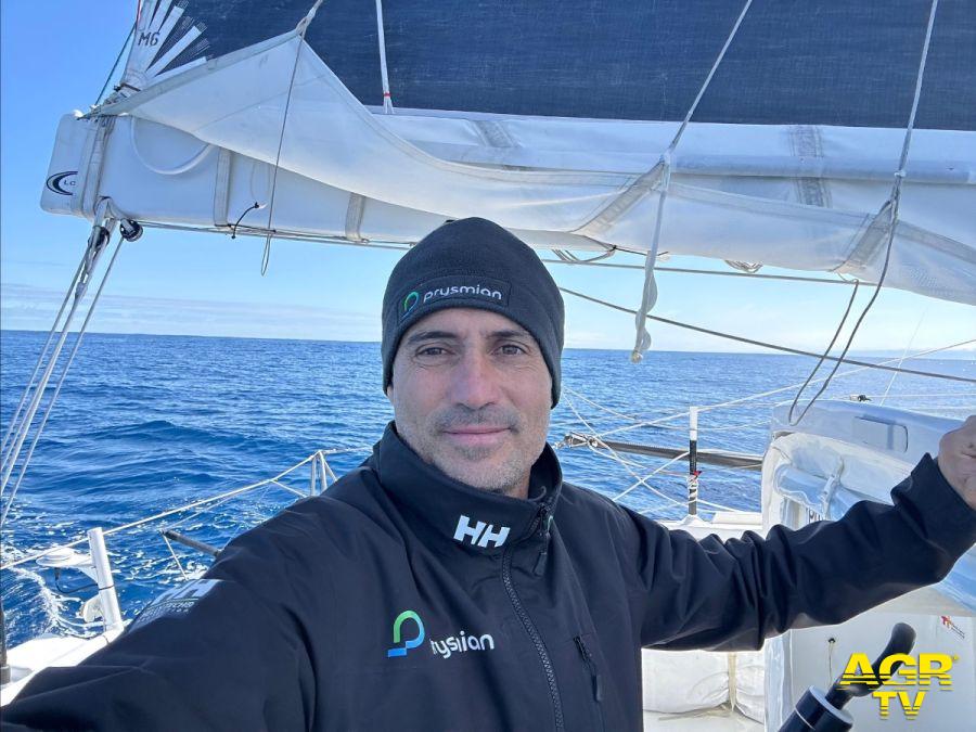 24 dicembre Foto inviata dalla barca Prysmian durante la regata Vendée Globe. (Foto di Giancarlo Pedote)