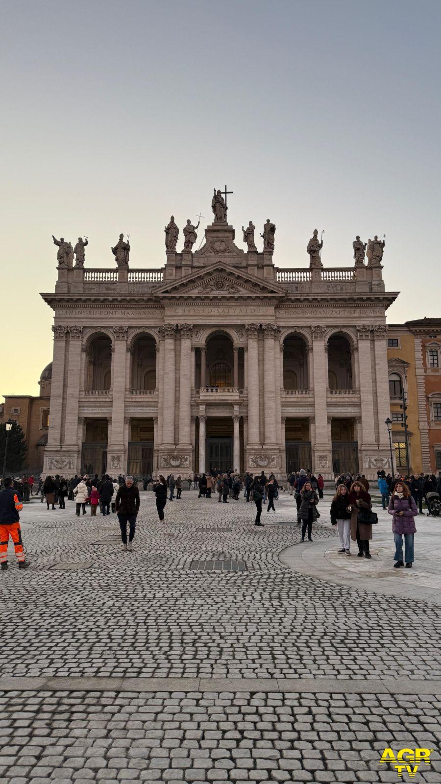 Piazza San Giovanni  riaperta ai cittadini