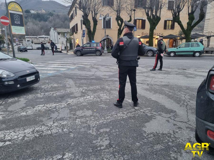 Carabinieri controlli Subiaco