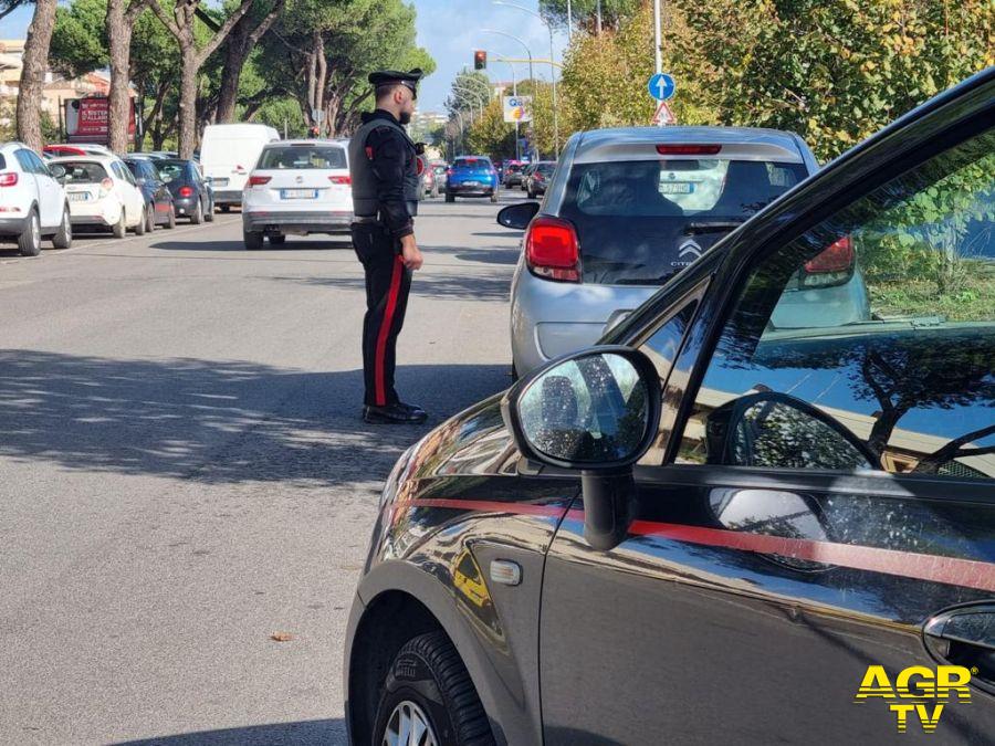 Carabinieri Casilina controlli stradali