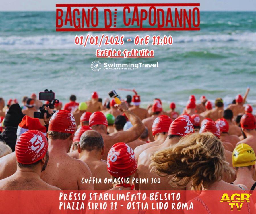 Bagno Capodanno 2025 locandina evento