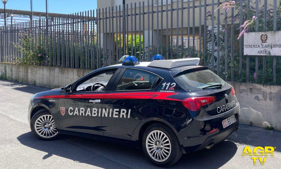 Carabiknieri la tenenza di Ardea che ha condotto le indagini