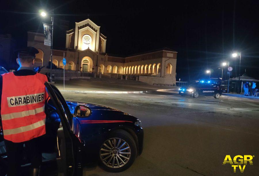 Carabinieri le pattuglie intervenute a Nettuno