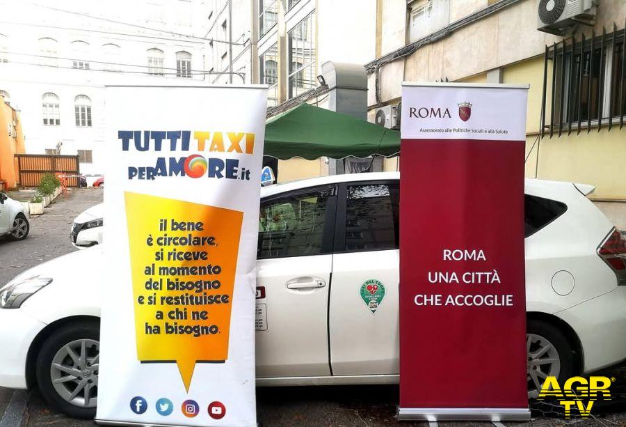 Tutti Taxi per amore iniziativa Amici Fragili