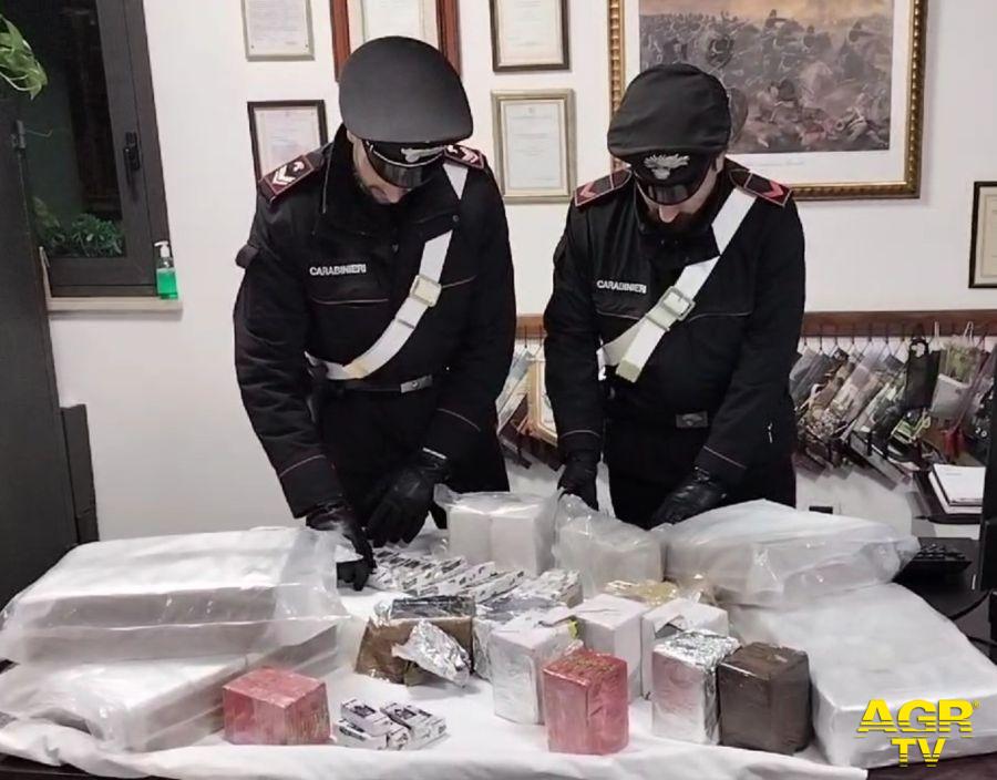 Carabinieri arresti per droga