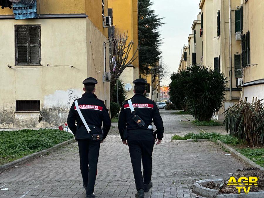 Carabinieri Casilina controlli al Quadraro