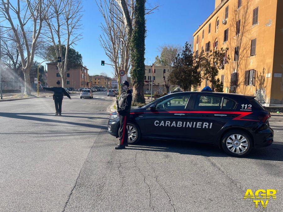 Carabinieri controli sulla Casilina