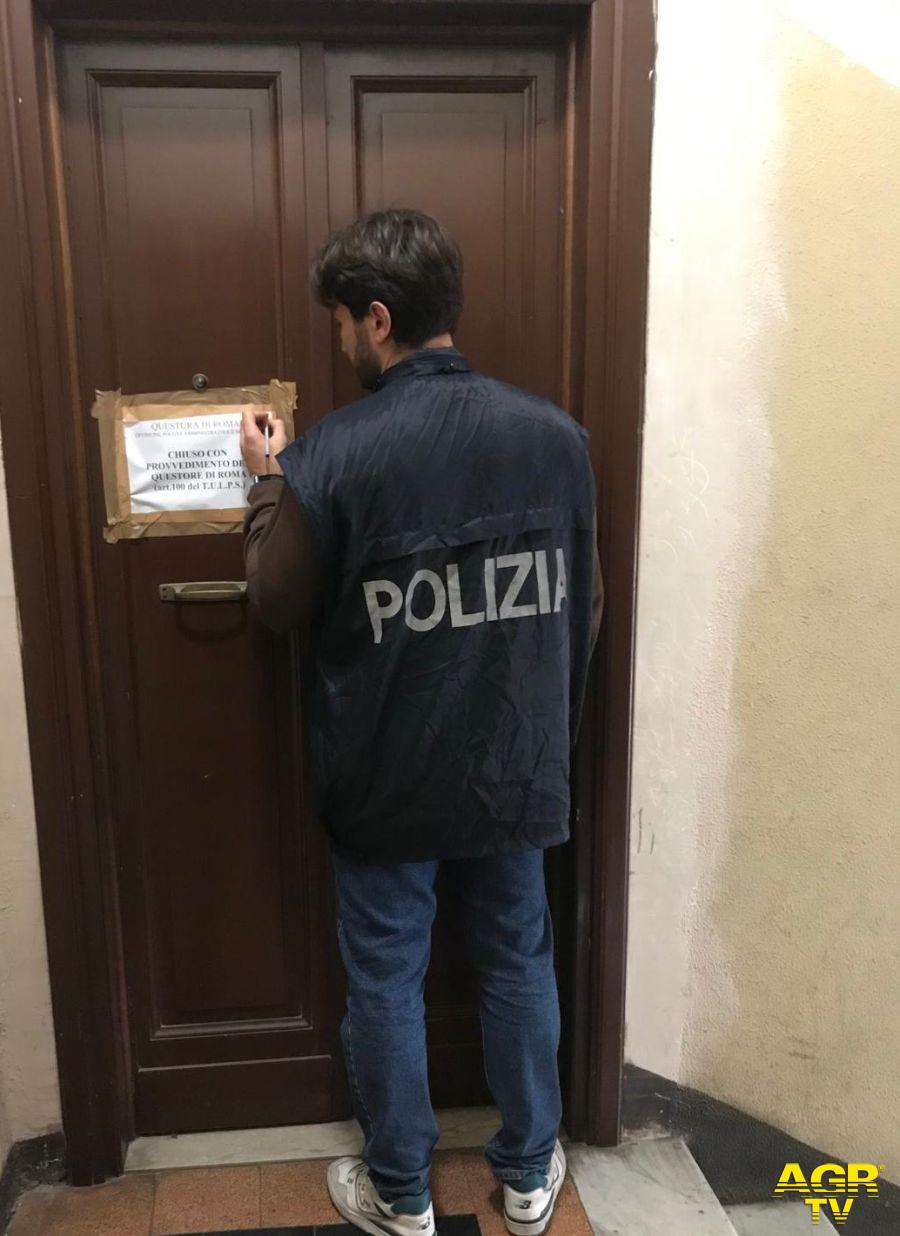 Polizia sospensione attività strutture ricettive