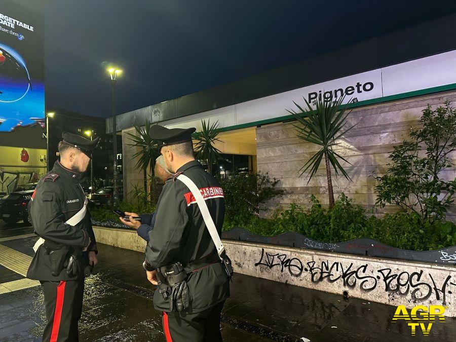 Carabinieri controlli perfierie città