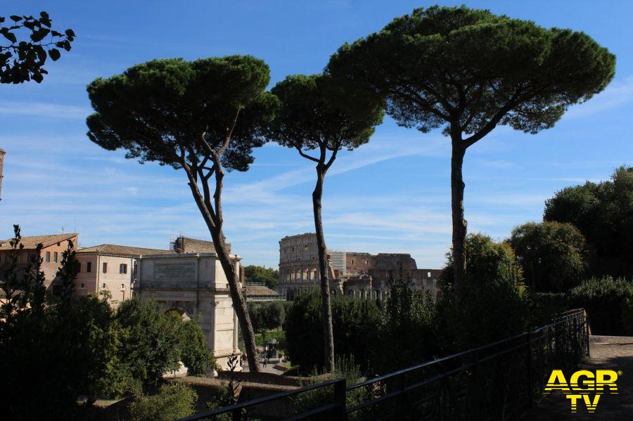 Roma parco del Colosseo arco di Tito