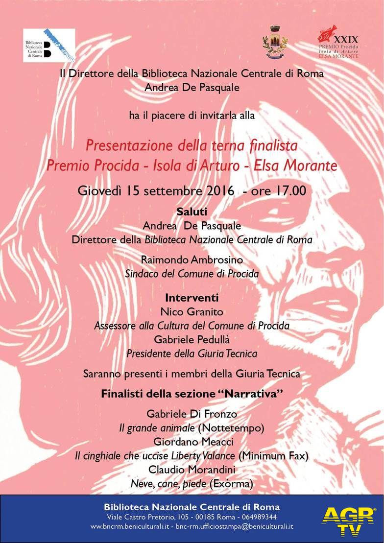 Premio Procida, presentati i finalisti Premio Procida, presentati i finalisti