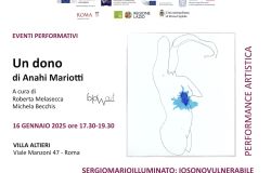 Dal corpo al corpo dell'arte performance di Anahi Mariotti: un dono