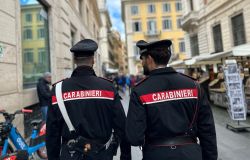 Carabinieri controlli antiborseggio nel centro storico