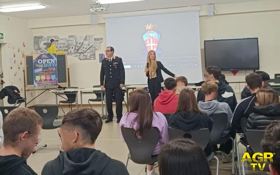 Carabinieri Labico incontro con le scuole