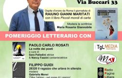 Giulianova,  Gianni Maritati (Rai Uno) ospite della Masciulli edizioni, presenterà il suo libro Piccoli mondi di carta