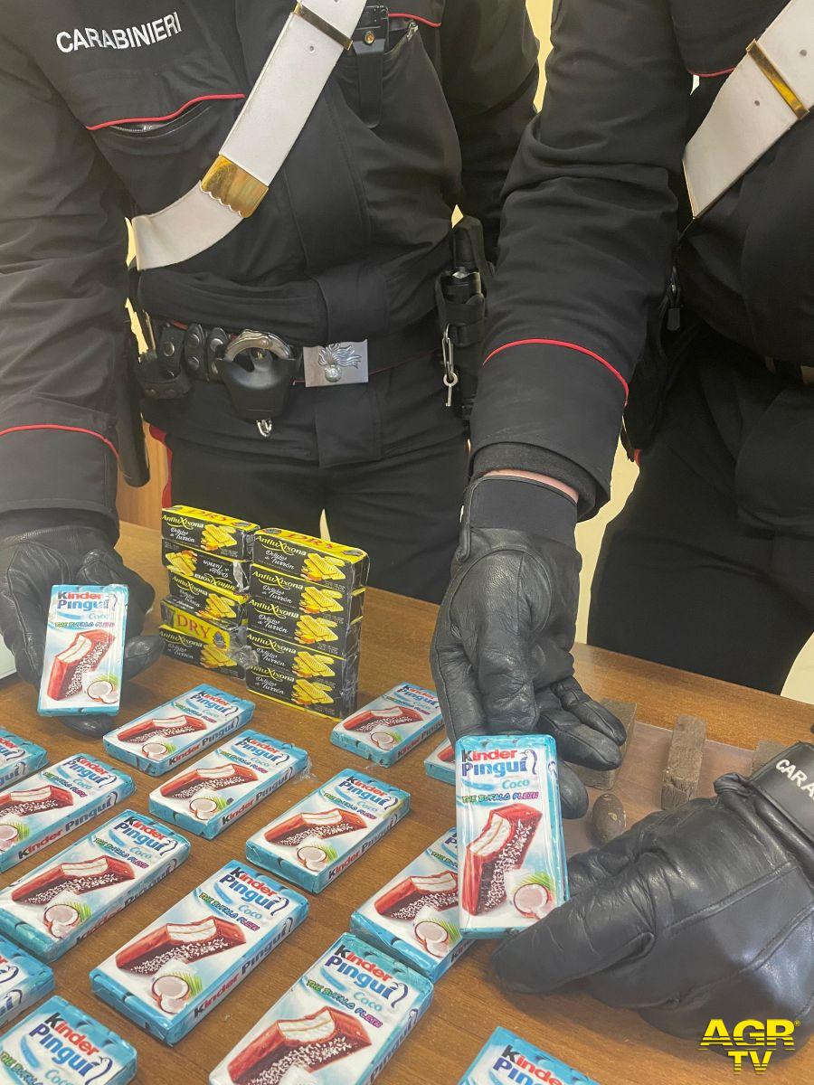 Carabinieri droga sequestrata THC liquido