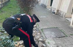 Carabinieri recupero dosi droga nascoste