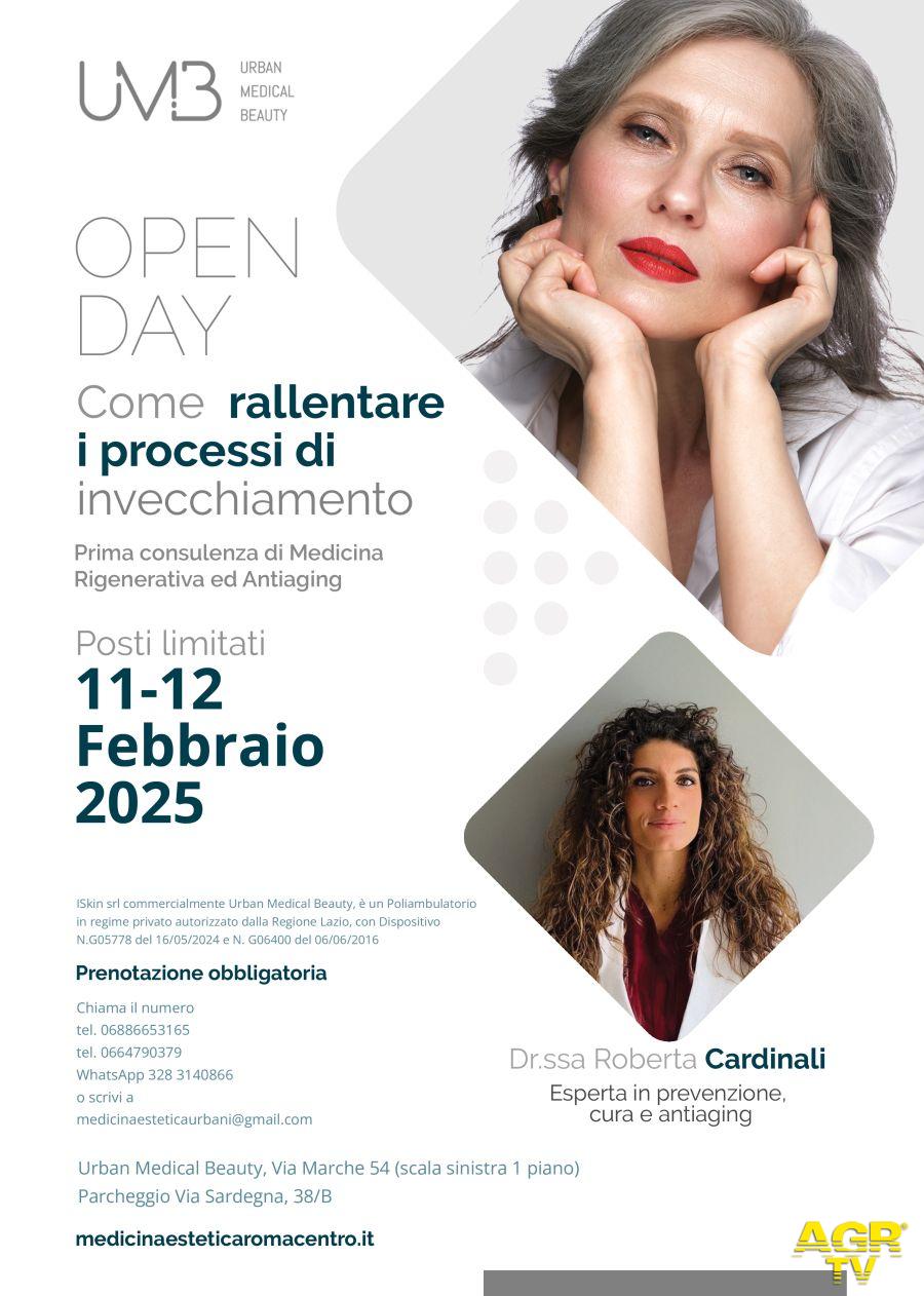 Open day Longevity locandina evento