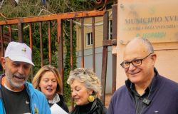 Cammini Giubilari, il sindaco Gualtieri alla partenza dell'escursione