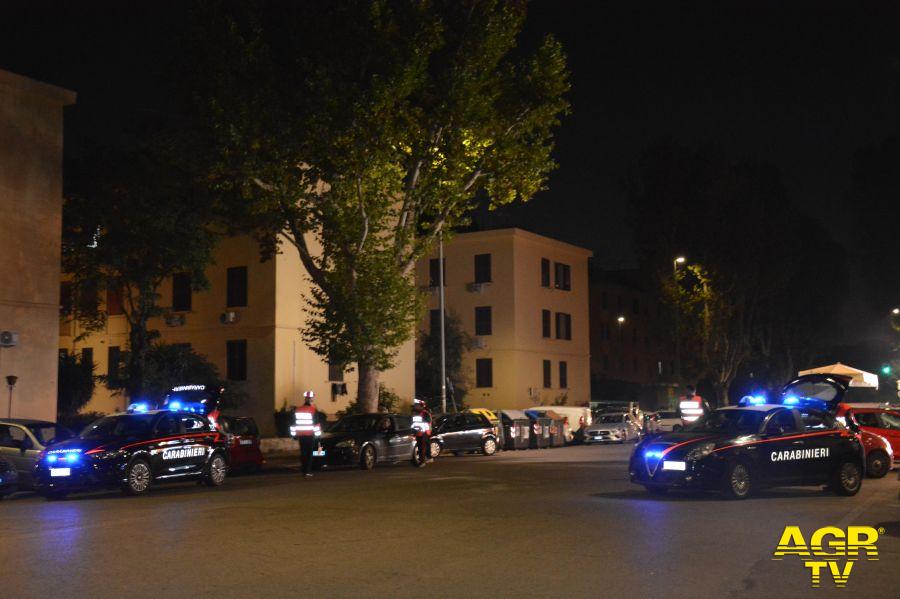 Carabinieri controlli e posti di blocco sulla Casilina