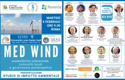 Univerde, “Med Wind: sostenibilità ambientale, comunità locali e governance partecipativa”, il 4 febbraio a Roma