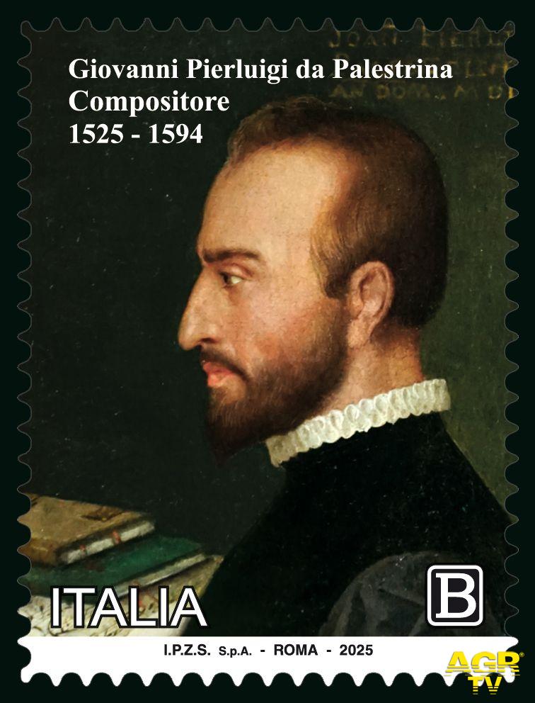 GIOVANNI PIERLUIGI DA PALESTRINA filatelia