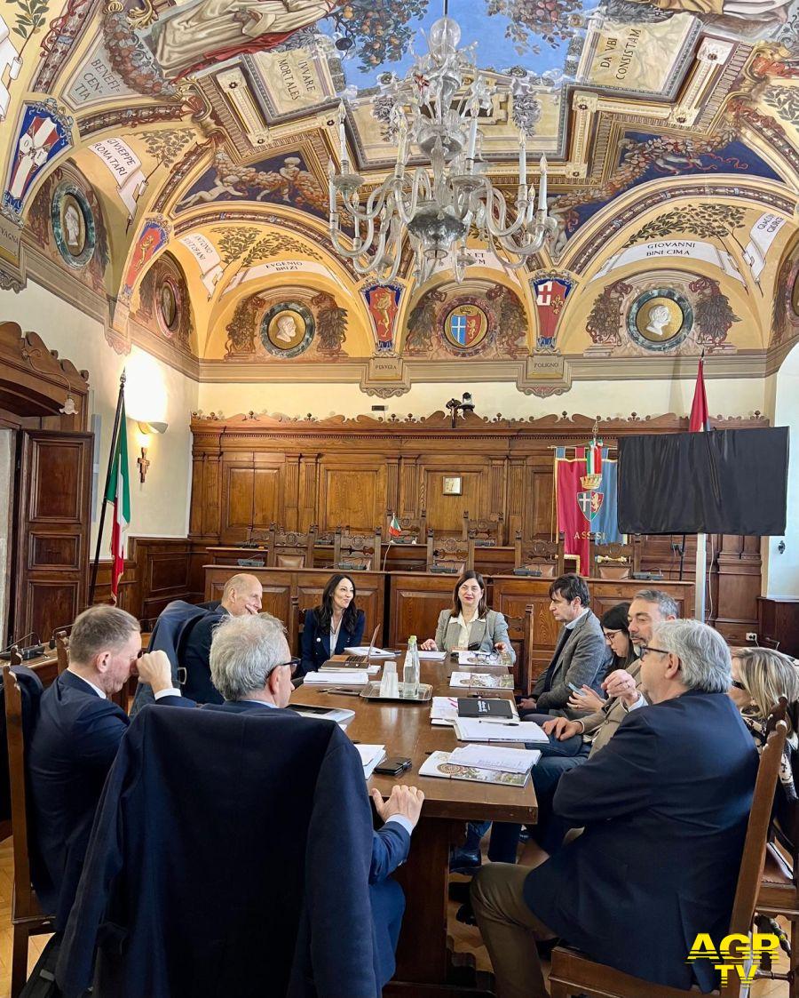 Incontro ad Assisi sala comune