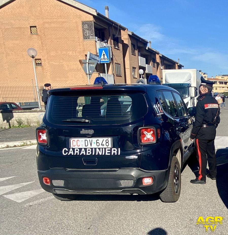 Carabiniri Tivoli intervenuti